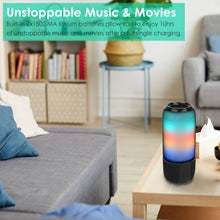 Load image into Gallery viewer, Wireless Portable Speaker with Color Changing Light