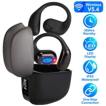 Load image into Gallery viewer, Wireless V5.4 Open Ear Earbuds with Earhook LED Display Charging Case