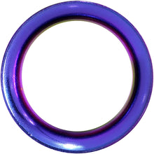 Load image into Gallery viewer, 2G Blue Anodized Titanium Steel Screw Fit Tunnel Plug Set