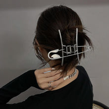 Load image into Gallery viewer, Woman Novelty Minimalist Dainty Design Irregular Hairpins Punk Style Metal Silver Hair Claws Barrettes Women Hair Accessories Hair Clips Hairgrip