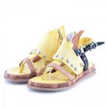 将图片加载到图库查看器,Woman Sandals Flat Casual Summer Sandals Women's Fashion Flip Flops Elegant Sandals Artificial Leather Platform Shoes Fashion Slides Ladies Lightweight Athletic Yoga Mat Sandals Slip On Thick Cushion Slippers Sandals