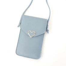 Load image into Gallery viewer, Women Bag Shoulder Transparent Bag Card Holders Girl Handbag Ladies PU Leather Clutch Phone Wallets Purse