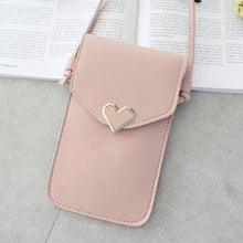 Load image into Gallery viewer, Women Bag Shoulder Transparent Bag Card Holders Girl Handbag Ladies PU Leather Clutch Phone Wallets Purse