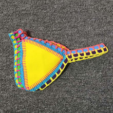 Load image into Gallery viewer, Women Bikini Set Swimwear Beachwear Low Waist Handmade Knit Swimsuit Female Bathing Suit Swimming Suit Women's Halter Sliding Triangle Bikini Sets Charming Tie Side Bathing Suit