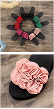 Load image into Gallery viewer, Women Bow Summer Sandals Slipper Indoor Outdoor Flip-flops Beach Shoes New Fashion Casual Flower Slipper High Heeled Bow-Knot Platform Flip Flops Beach Sandals Fashion Summer Slippers
