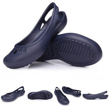 Load image into Gallery viewer, Women Clogs Modern Sandals Home Non-slip Summer Shoes Flat Slippers Plastic Waterproof Garden Shoes Classic Clog Casual Slip On Water Shoe Sandal Indoor Outdoor Slipper