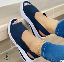 Load image into Gallery viewer, Women Elegant Sneakers Thick Bottom Women Casual Shoes Athletic Road Running Mesh Breathable Casual Sneakers Lace Up Comfort Sports Sneakers