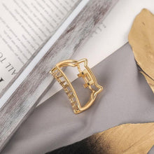 Load image into Gallery viewer, Women Fashion Hair Claw Korean Minimalist Style Geometric Metal Catch Clip Chic Barrettes Headwear High Quality Gorgeous Hair Accessories For Women