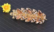 Load image into Gallery viewer, Women Fashion Rhinestone Horsetail Hairpin Spring Clip Ladies Luxury Jewelry Crystal Side Clip Gorgeous Ponytail Holder Hair Accessories For Women