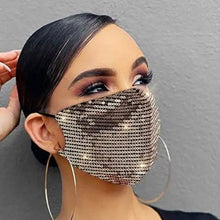 Load image into Gallery viewer, Women Fashion Sequins Breathable Washable and Reusable Mouth Mask