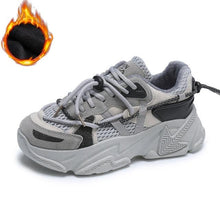 Load image into Gallery viewer, Women Fashion Sneakers Casual Leather Sports Shoes Sneakers Comfortable Walking Footwear Fashion New Lightweight Casual Thick Sneakers
