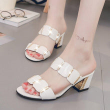 Load image into Gallery viewer, Women Fashion Spring Summer High Heel Sandals Comfortable Sandals Open Toe Tie Up Ankle Wrap Flat Sandals For Women Cute Slip On Dressy Casual Summer Sandals