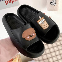 Load image into Gallery viewer, Women Flip Flops Indoor Soft Non Slip Slippers Summer Fashion New Flat Beach Casual Cats Dogs Shoes Open Toe Soft Slippers Soft Shower Bath Pool Gym House Slipper