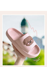 Load image into Gallery viewer, Women Flip Flops Indoor Soft Non Slip Slippers Summer Fashion New Flat Beach Casual Cats Dogs Shoes Open Toe Soft Slippers Soft Shower Bath Pool Gym House Slipper