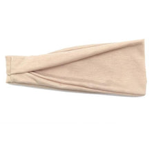 Load image into Gallery viewer, Women Headband Solid Color Twist Cotton Wide Turban Twisted Knotted Headwrap Girls Hairband Fashion Scrunchies Gorgeous Hair Accessories For Women