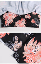 将图片加载到图库查看器,Women High Waist Bikini Plus Size Swimwear Summer Swimsuit Beach Bathing Suit Ruffle Bikini Floral Printed Ruffle High Waist Bikini Set Women's Tummy Control Bathing Suit Swimsuit Flounce Peplum