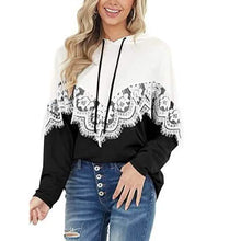 Load image into Gallery viewer, Women Long Sleeve Lace Hoodies
