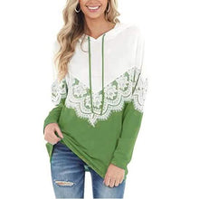 Load image into Gallery viewer, Women Long Sleeve Lace Hoodies
