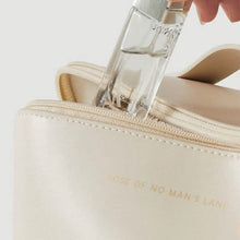 Load image into Gallery viewer, Women Makeup Organizer Toiletry Leather Bag