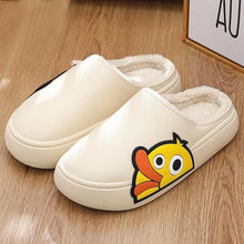 Load image into Gallery viewer, Women Men Slippers Summer Beach Slides Winter Sandals Flip Flops Duck Platform Thick Soled Couples Bathroom Quick Drying EVA Open Toe Soft Slippers Thick Lightweight Slippers