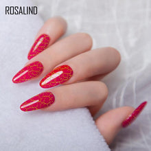 Load image into Gallery viewer, Women Nail Polishing Gel Quick-Dry UV Permanent Gel Nail Polish Multi Color Fashion Cracked Design For Girls and Womens