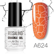 Load image into Gallery viewer, Women Nail Polishing Gel Quick-Dry UV Permanent Gel Nail Polish Multi Color Fashion Cracked Design For Girls and Womens