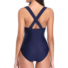 将图片加载到图库查看器,Women One Piece Plunge V Neck Monokini Sexy Hollow Out Swimsuit