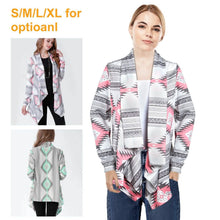 将图片加载到图库查看器,Women Open Front Long Sleeve Cardigan