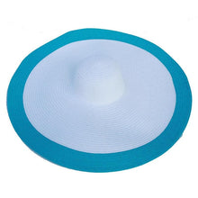 Load image into Gallery viewer, Women Oversized Foldable Summer Large Wide Hat Beach Straw Hat Cute Sun Cap Retro Foldable Handmade Big Hats Ladies UV Protection Hat Vintage Summer Sun Beach Hats