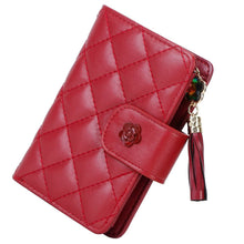 Load image into Gallery viewer, Women PU Leather Clutch Wallet