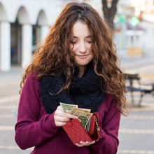Load image into Gallery viewer, Women PU Leather Clutch Wallet