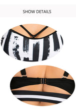 将图片加载到图库查看器,Women Push Up Bikini Sets Swimwear Women Swimsuit Plus Larges Size Bathing Swimming Suits Beachwear Women's Swimsuits Halter Push Up Bikini Two Piece Bathing Suits Women Plus Size Bikini