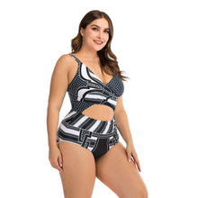 将图片加载到图库查看器,Women Push Up Bikini Sets Swimwear Women Swimsuit Plus Larges Size Bathing Swimming Suits Beachwear Women's Swimsuits Halter Push Up Bikini Two Piece Bathing Suits Women Plus Size Bikini