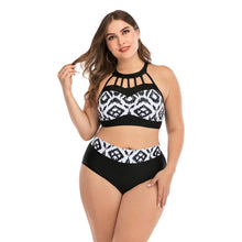 将图片加载到图库查看器,Women Push Up Bikini Sets Swimwear Women Swimsuit Plus Larges Size Bathing Swimming Suits Beachwear Women's Swimsuits Halter Push Up Bikini Two Piece Bathing Suits Women Plus Size Bikini