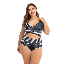 将图片加载到图库查看器,Women Push Up Bikini Sets Swimwear Women Swimsuit Plus Larges Size Bathing Swimming Suits Beachwear Women's Swimsuits Halter Push Up Bikini Two Piece Bathing Suits Women Plus Size Bikini