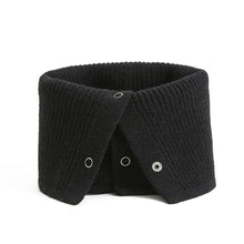 Load image into Gallery viewer, Women Ring Scarf Warm Collar Solid Winter Button Neck Scarves Unisex Magic Infinite Snood Face Cover Female Knitted Bandana Women Winter Neck Warmer Gaiter Double-Layer Soft Fleece Lined Thick Knit Circle Scarf Windproof