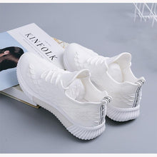 Load image into Gallery viewer, Women Running Sneakers Shoes Vulcanized Women's Casual Flats Elegant Soft Walking Shoes Breathable Non Slip Tennis Athletic Shoe For Casual Gym And Work
