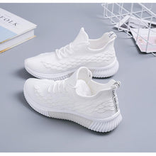 Load image into Gallery viewer, Women Running Sneakers Shoes Vulcanized Women's Casual Flats Elegant Soft Walking Shoes Breathable Non Slip Tennis Athletic Shoe For Casual Gym And Work