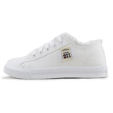 Load image into Gallery viewer, Women's Blue Canvas Sneakers Breathable Classic Summer Denim Stylish Fashion Women Sneakers