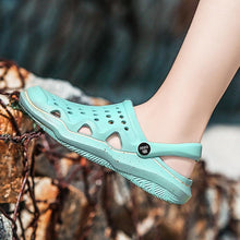 将图片加载到图库查看器,Women's Casual Clogs Breathable Sandals Home Slippers Summer Slip On Women Flip Flops Shoes Clogs Garden Clogs Shoes Beach Sneaker Work Summer Breathable Lightweight Quick Drying Sandals