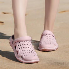 将图片加载到图库查看器,Women's Casual Clogs Breathable Sandals Home Slippers Summer Slip On Women Flip Flops Shoes Clogs Garden Clogs Shoes Beach Sneaker Work Summer Breathable Lightweight Quick Drying Sandals