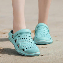 将图片加载到图库查看器,Women's Casual Clogs Breathable Sandals Home Slippers Summer Slip On Women Flip Flops Shoes Clogs Garden Clogs Shoes Beach Sneaker Work Summer Breathable Lightweight Quick Drying Sandals