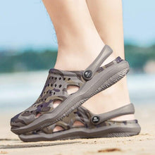将图片加载到图库查看器,Women's Casual Clogs Breathable Sandals Home Slippers Summer Slip On Women Flip Flops Shoes Clogs Garden Clogs Shoes Beach Sneaker Work Summer Breathable Lightweight Quick Drying Sandals