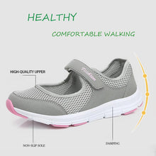 Load image into Gallery viewer, Women's Elegant Walking Shoes Flat Outdoor Comfortable Breathable Casual Soft Sole Lightweight Sport Running Fashion Breathable Mesh Womens Espadrilles