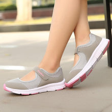 Load image into Gallery viewer, Women's Elegant Walking Shoes Flat Outdoor Comfortable Breathable Casual Soft Sole Lightweight Sport Running Fashion Breathable Mesh Womens Espadrilles