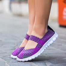 Load image into Gallery viewer, Women's Espadrilles Casual Shoes Spring Comfortable Sneakers Breathable Flat Shoes Summer Outdoor Slip On Fashion Breathable Mesh Casual Shoes Flat Shoes Women Espadrille