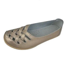 Load image into Gallery viewer, Women's Genuine Leather Flats Sandals Elegant Comfortable Soft Non Slip Design For Women