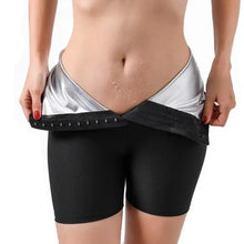 Load image into Gallery viewer, Women's Hot Thermo Compression Sweat Sauna Pants - Body Shaper Exercise Workout Weight Thermo Sweat Leggings
