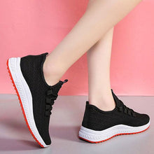 Load image into Gallery viewer, Women's Running Summer Woven Sports Sneakers Fashion Casual Shoe Breathable Mesh Walking Shoes Non Slip Lightweight Breathable Mesh Running Shoes Comfortable Design