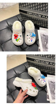 将图片加载到图库查看器,Women's Slippers Summer New Thick Soles Fashion Leather Shoes Flip Flops Women Clogs Winter Slippers Arch Support House Slippers Slip On Garden Shoes Warm Home Shoes